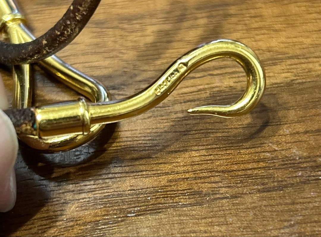 名品 Hermes エルメス ジャンボチョーカーブレスレット ゴールド