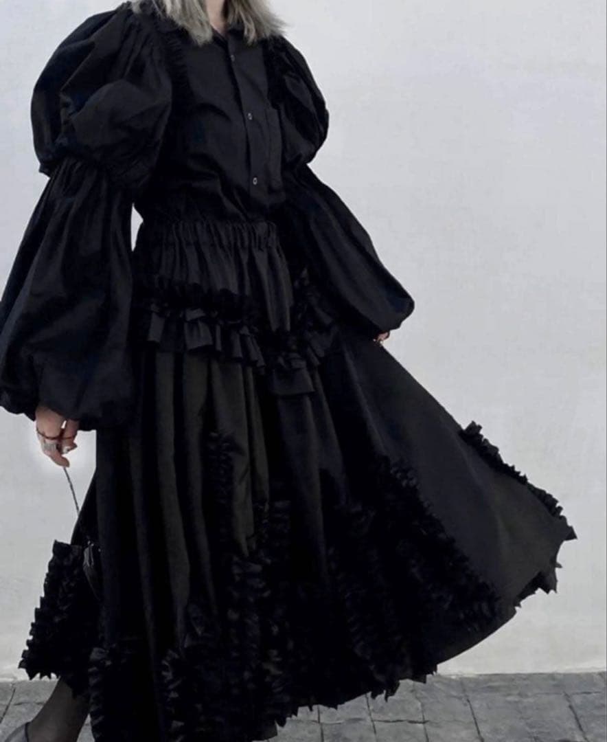 AD2019 コムデギャルソン フリルスカート