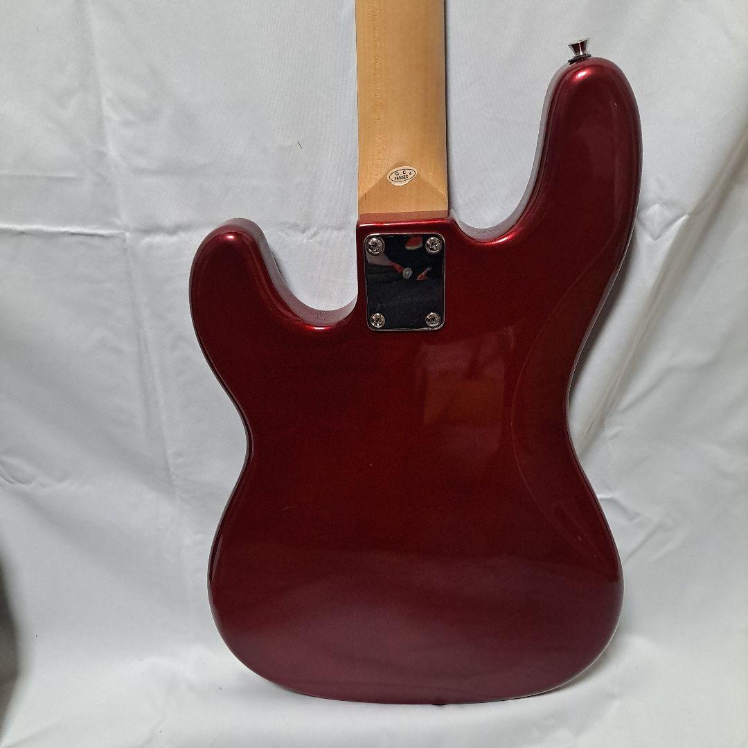 ま*お様 SELDERエレキベース レッド 4弦 シングルコイル