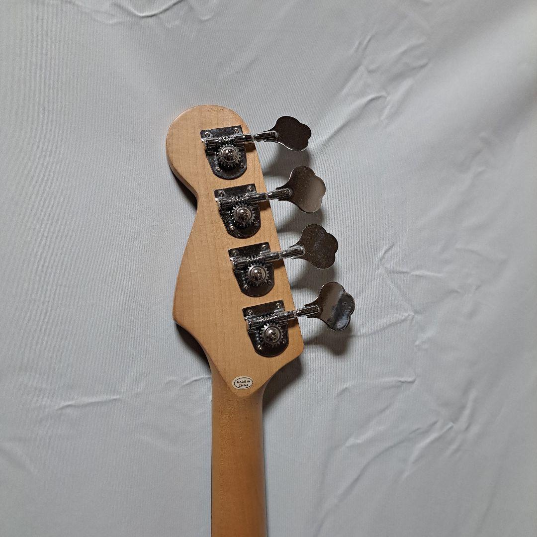 ま*お様 SELDERエレキベース レッド 4弦 シングルコイル