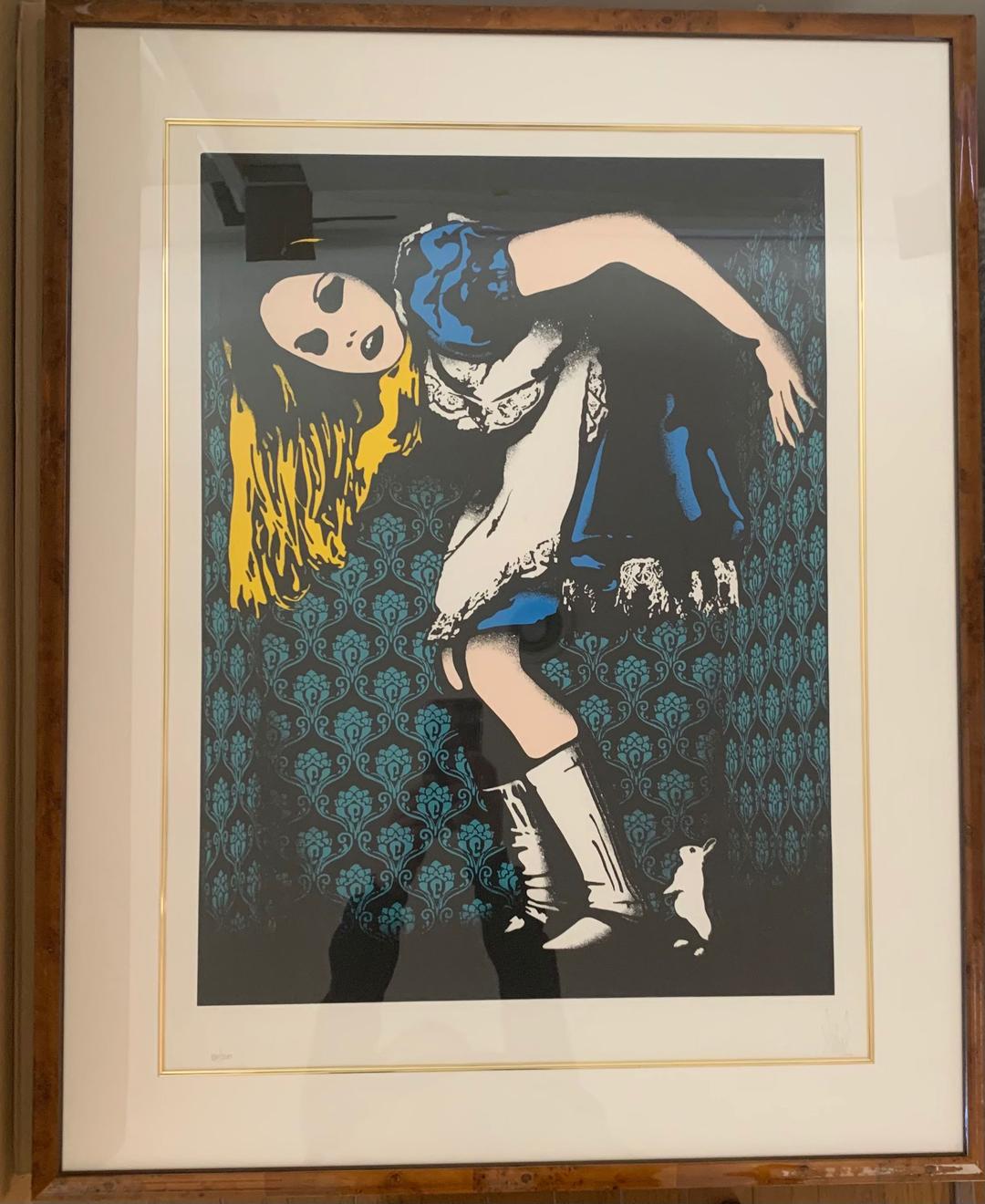 EELUSシルクスクリーン作品Alice