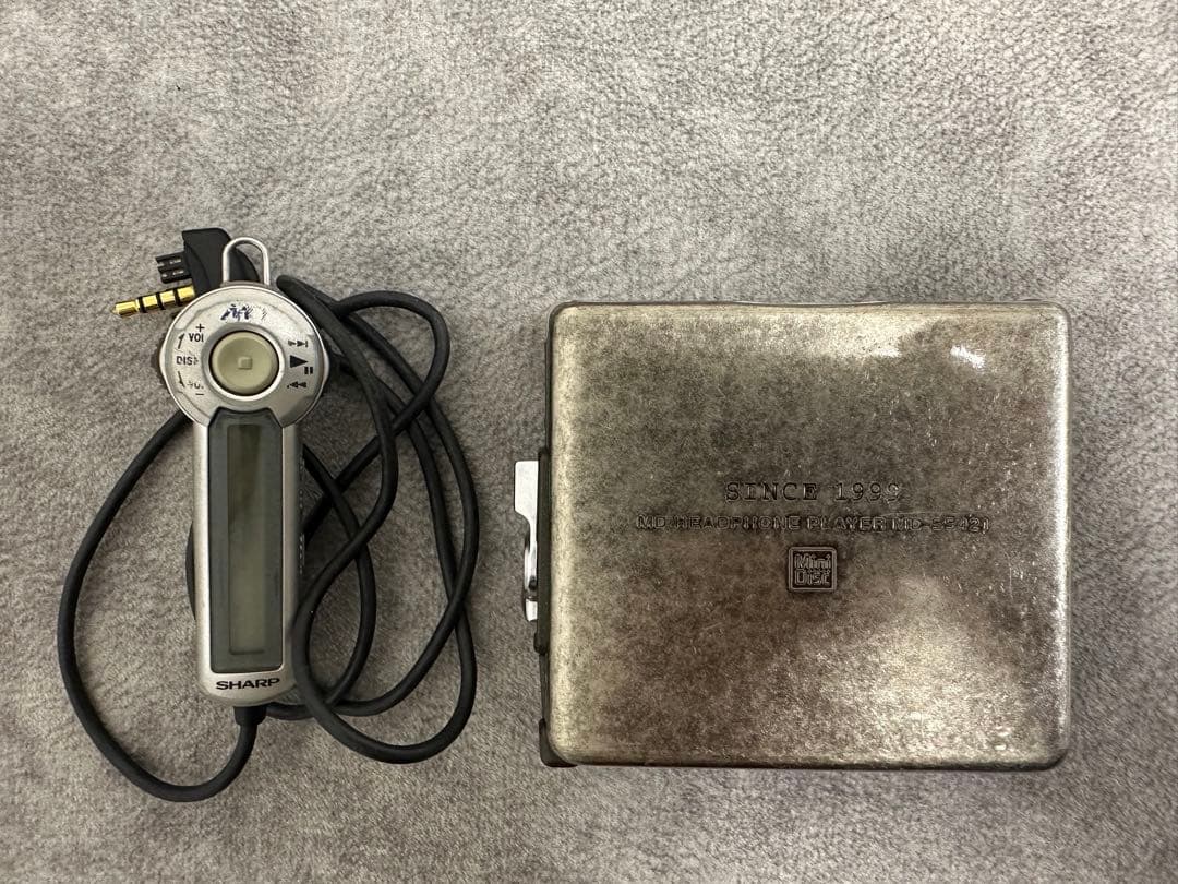 激レア!! SHARP MD-SS421-S ポータブルMDプレーヤー
