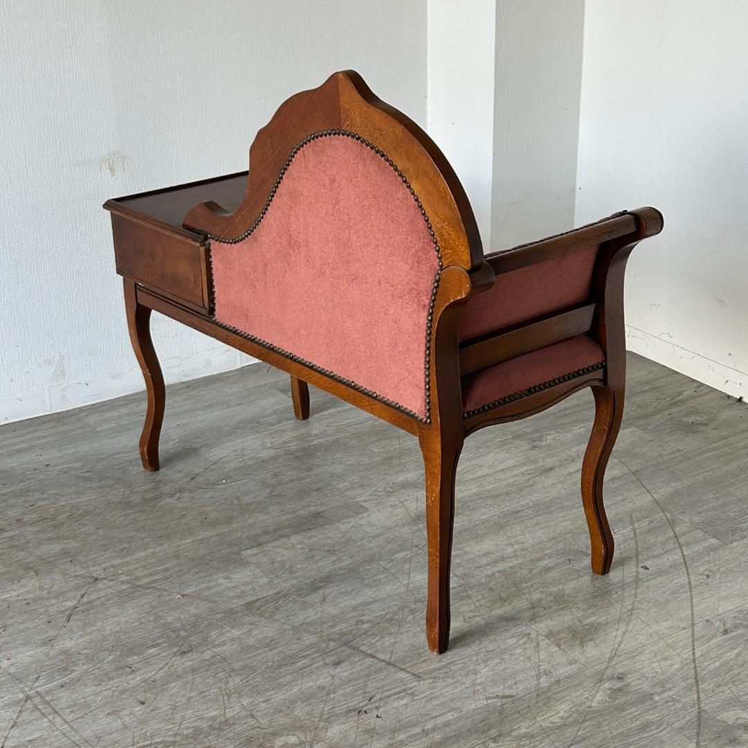 イギリス アンティーク家具 テレフォンベンチ 834A