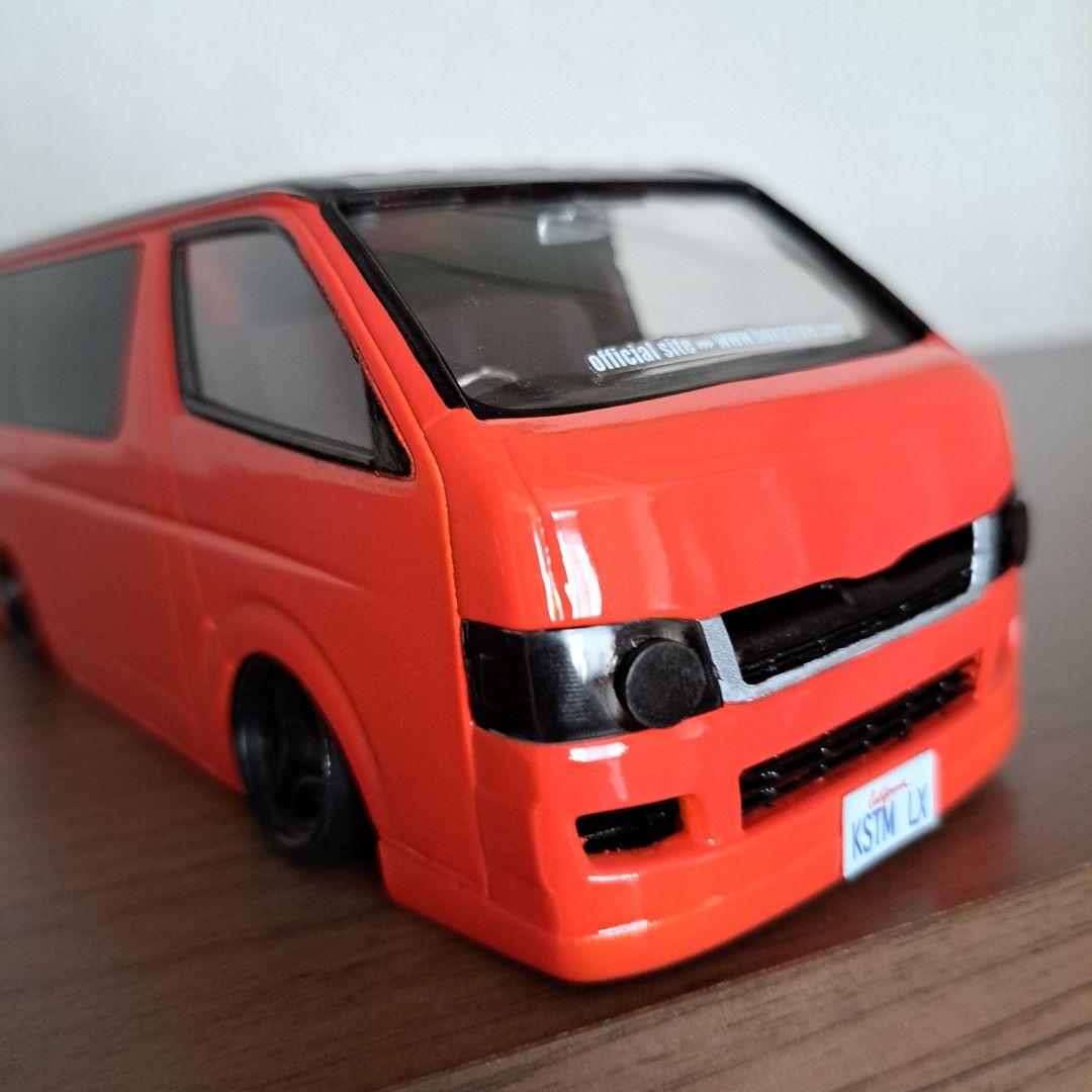 アオシマハイエースプラモデル１/24フルカスタム