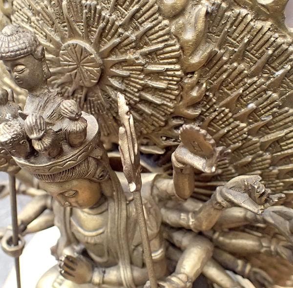 【仏像】千手観音菩薩 (3,276g)