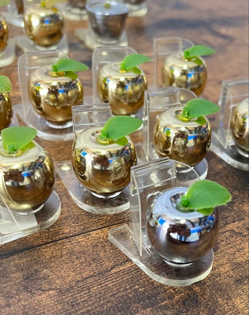 鉄製　りんご　野菜　名刺スタンド等