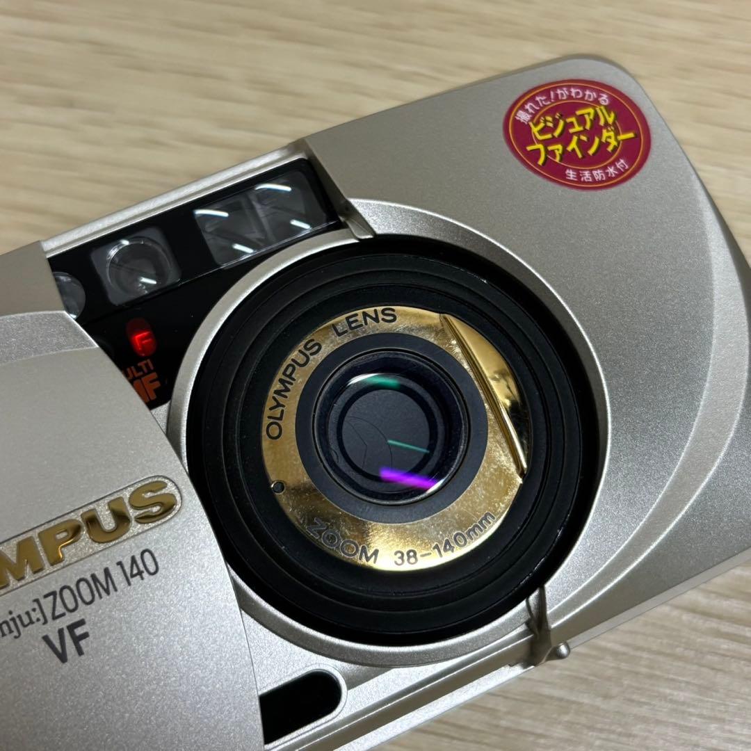 OLYMPUS μ mju ZOOM 140 VF コンパクトカメラ 通電OK