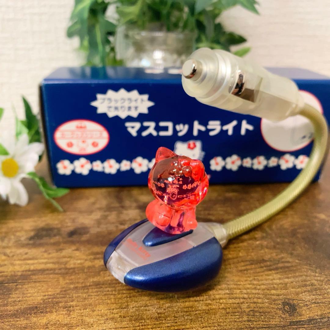 ⭐︎希少激レア⭐︎ハローキティ　クリアピンク　ハイビスカス　マスコットフレキライト