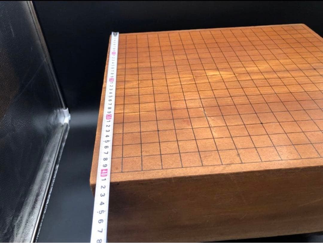 R 囲碁盤　装飾脚付き