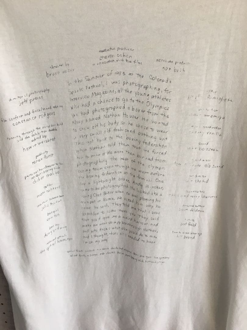 bruce Weber broken noses Tシャツブルースウェーバー