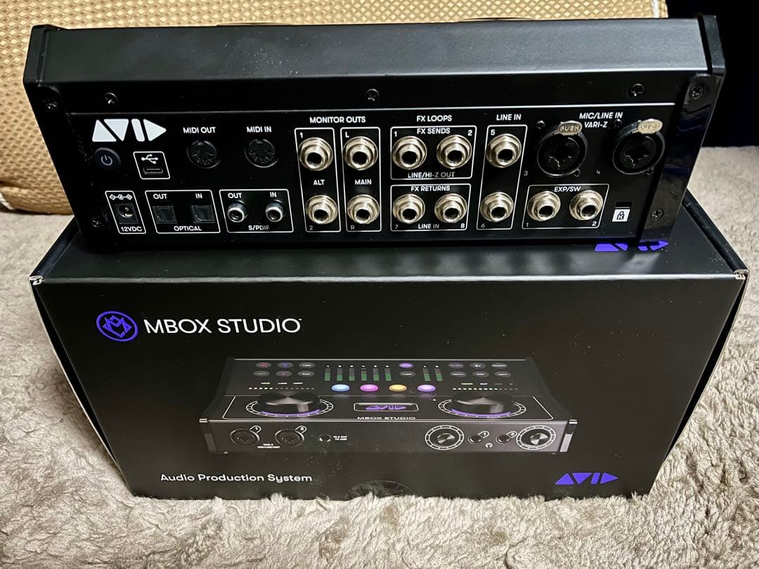 MBOX STUDIO USBオーディオインターフェイス 【AVID】