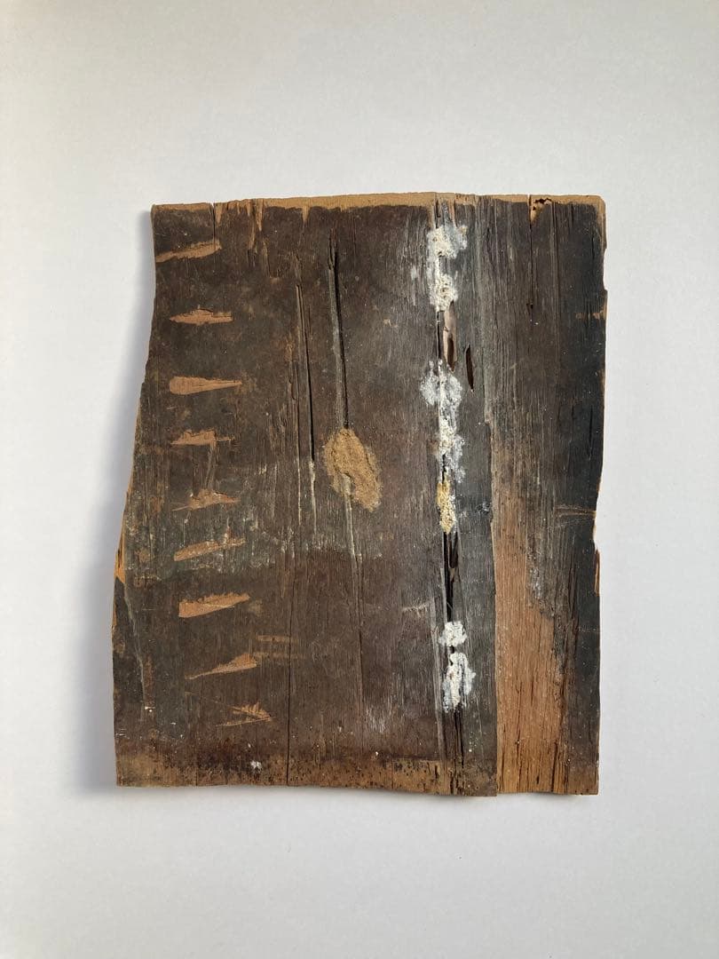 スラウェシ島　トラジャ族の穀物庫の壁板