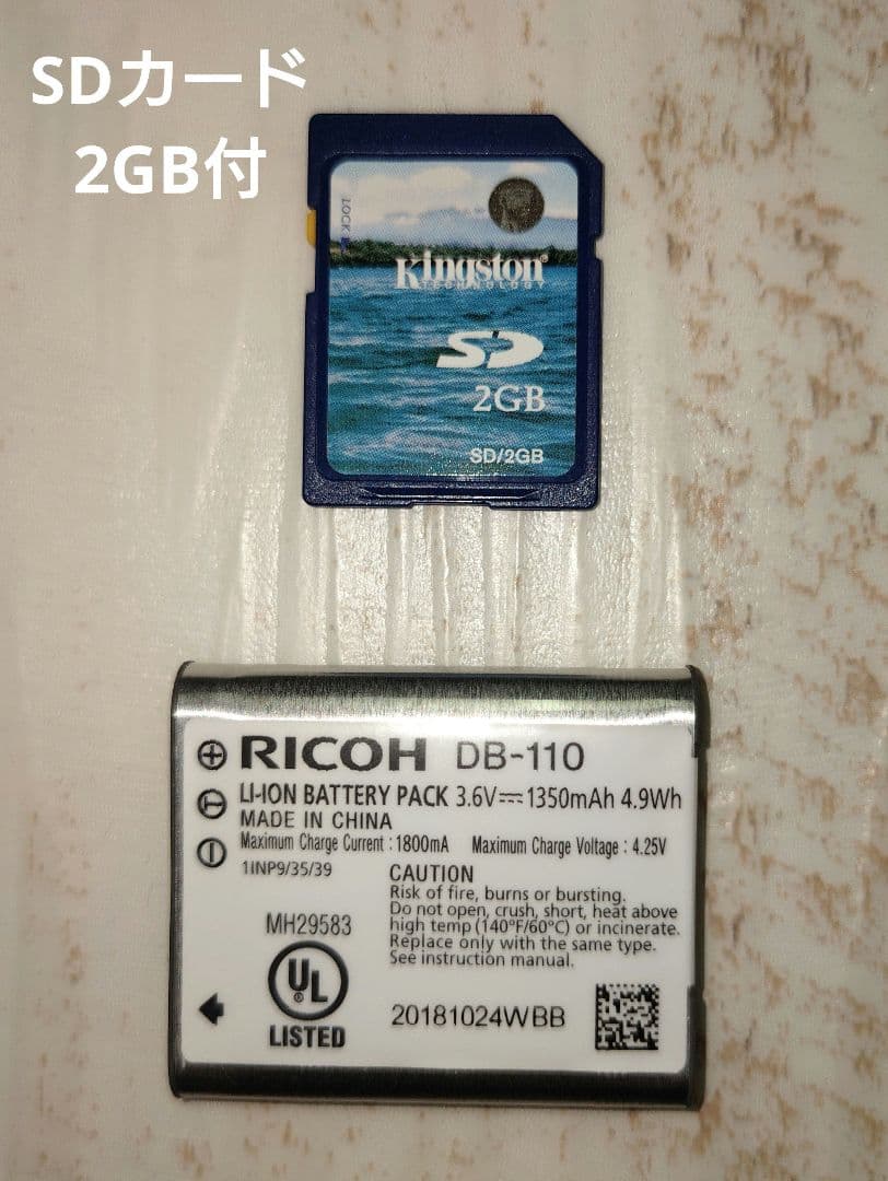 RICOH WG-6 オレンジ 防水デジカメ R02050 ★付属品 ＆ 箱付★