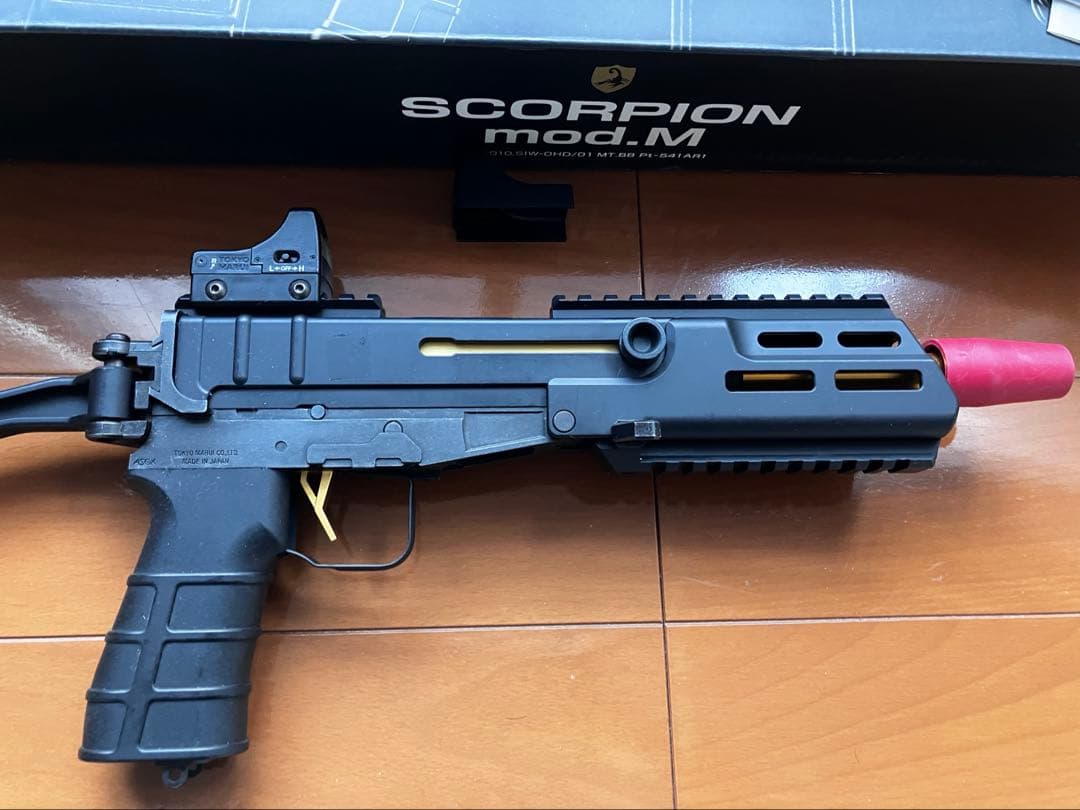 東京マルイ スコーピオン mod.m 電動ガン　スコープ、バッテリー付