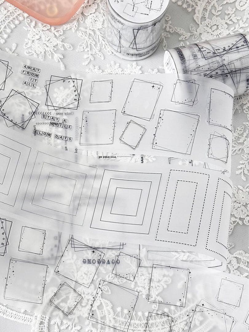 ggaggong 海外マスキングテープ　マステ 【2545】