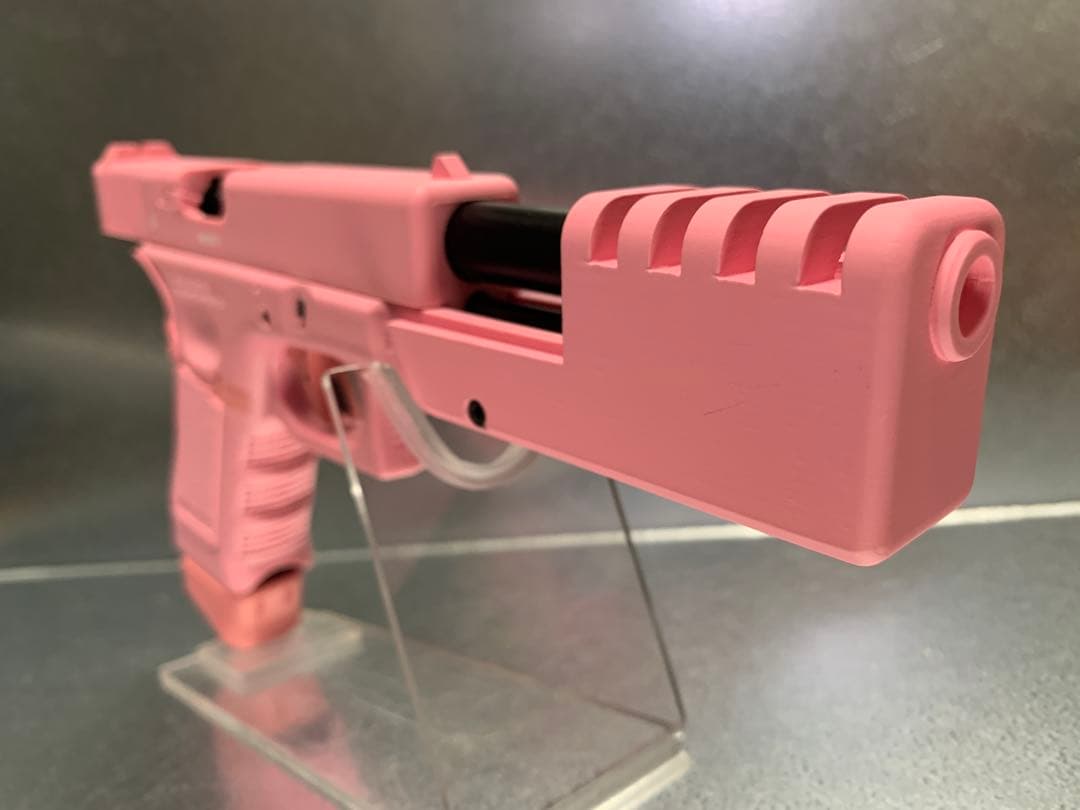 東京マルイ グロック17 ガスブローバック ピンク コンペンセイター カスタム