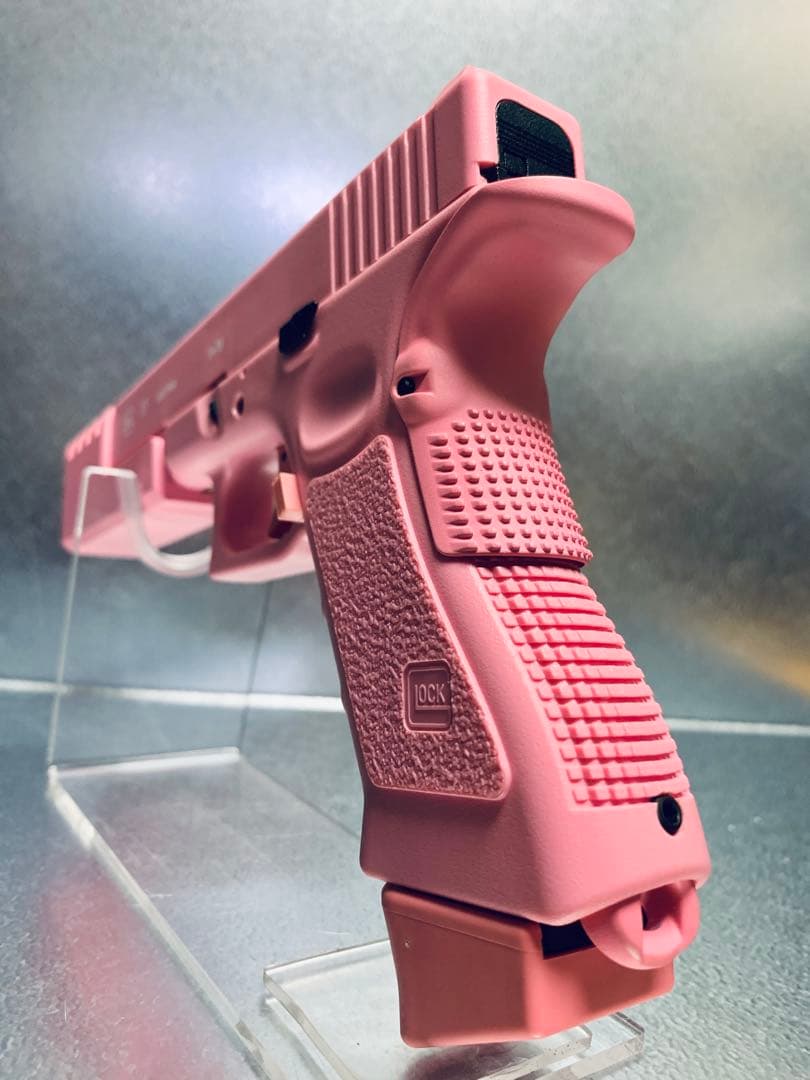 東京マルイ グロック17 ガスブローバック ピンク コンペンセイター カスタム