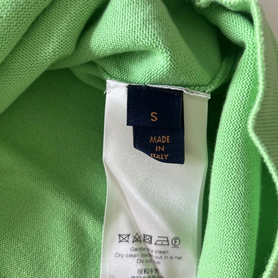 LOUIS VUITTON ライトグリーン Tシャツ S 100%コットン