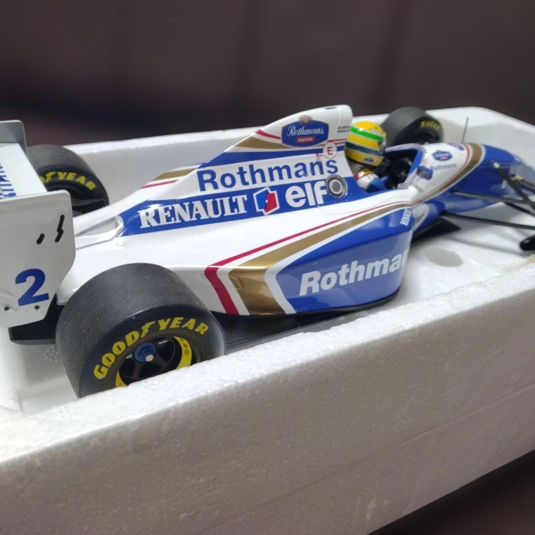 1/18 ウィリアムズ FW16 サンマリノGP アイルトン セナ ロスマンズ