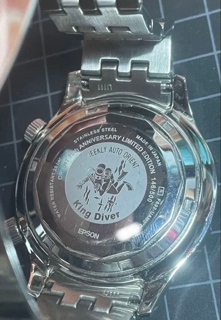 12/31まで感謝価格【限定】美品ORIENT WEEKLY キングダイバー