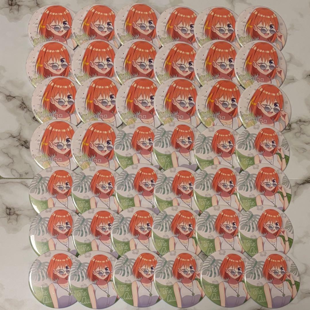 五等分の花嫁 中野四葉 缶バッジ アクスタ 一番くじ