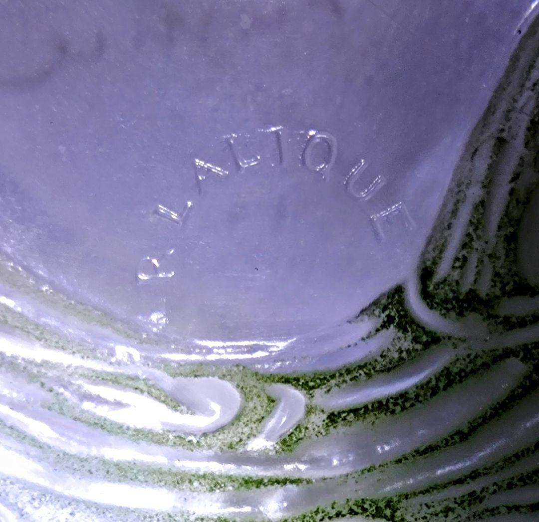 ルネ・ラリック　R LALIQUE 　GUI No.1 ヤドリギ　パチネ彩色