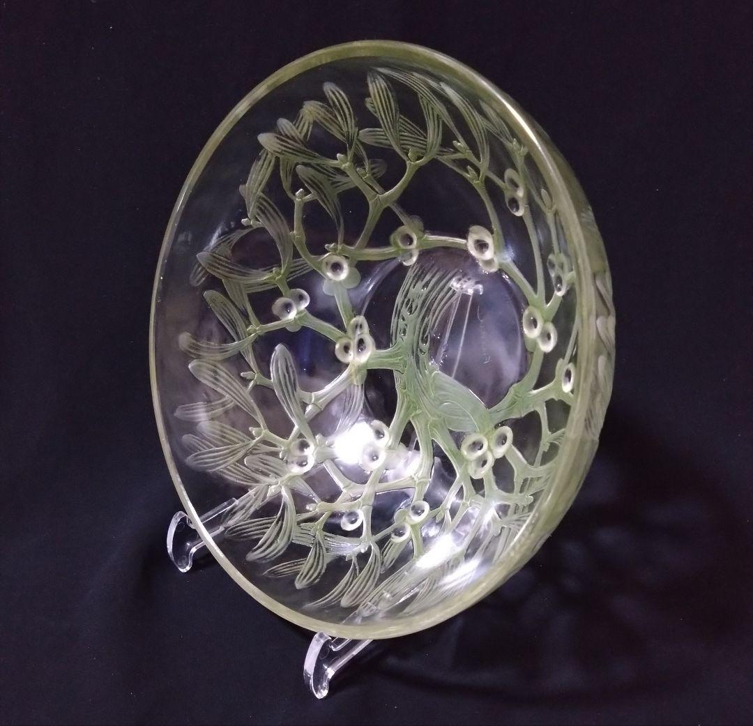 ルネ・ラリック　R LALIQUE 　GUI No.1 ヤドリギ　パチネ彩色