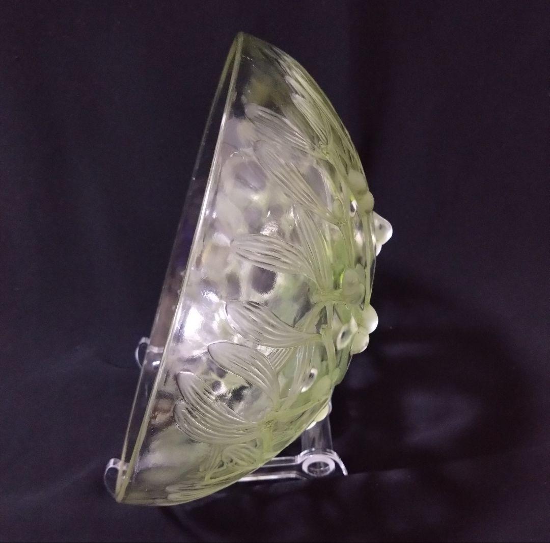 ルネ・ラリック　R LALIQUE 　GUI No.1 ヤドリギ　パチネ彩色