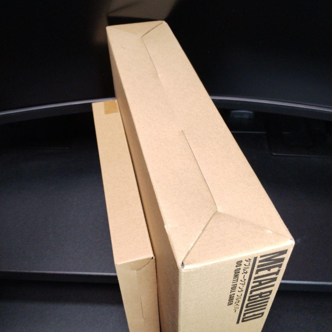 輸送箱未開封新品 MB ダブルオークアンタフルセイバー＋オプションセット