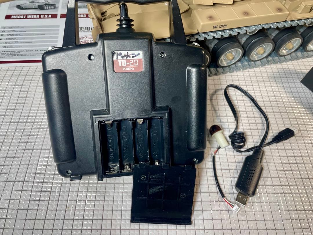 メタル版！Tongde1/16【M60A1 WERA U.S.A】プロバージョン