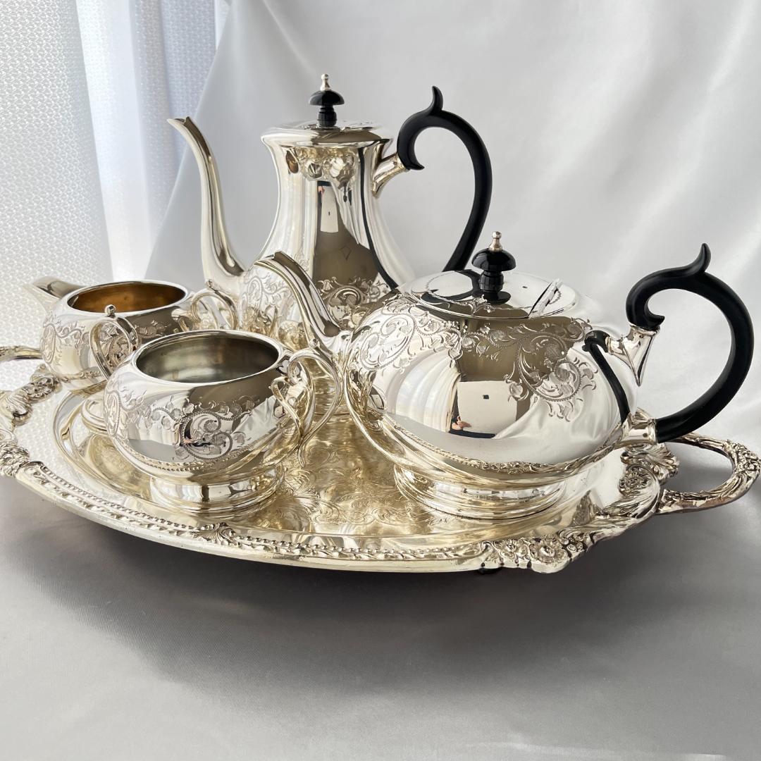 【Cooper Brothers】 ビクトリアン ティーセット 4点ティーポット