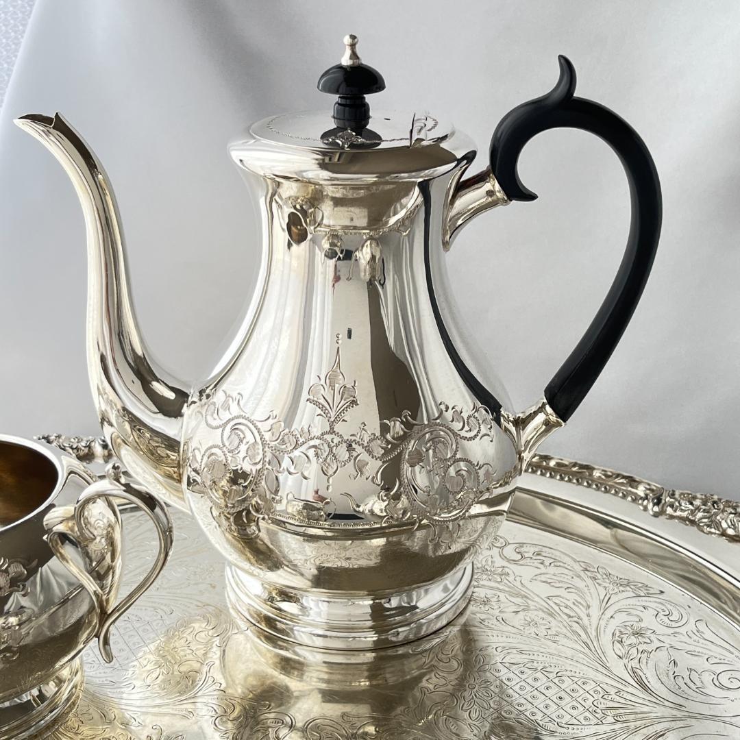 【Cooper Brothers】 ビクトリアン ティーセット 4点ティーポット