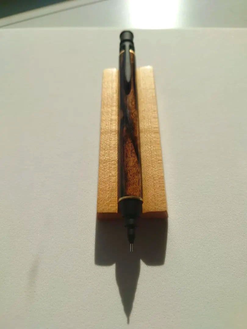 黒柿　シャープペンシル　MDS-1 三神クラフト　新うるし仕上げ　拭き漆