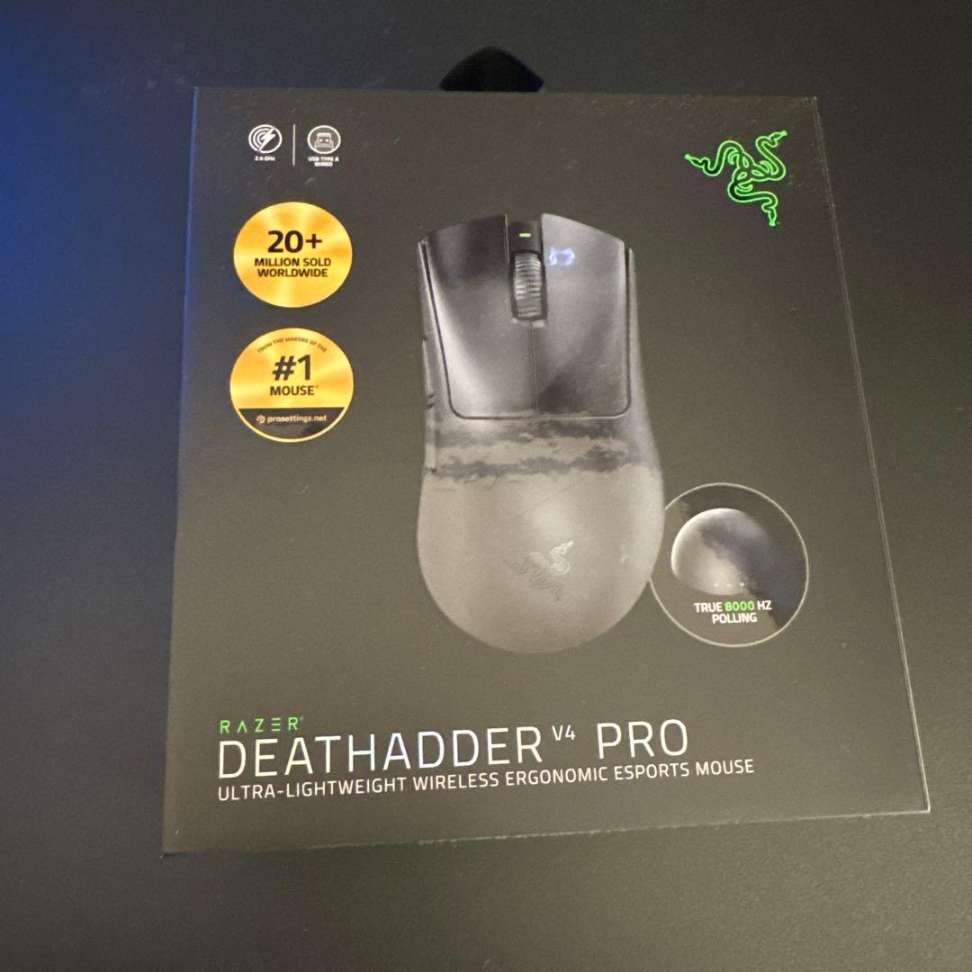 Razer DeathAdder V4 Pro ワイヤレスマウス