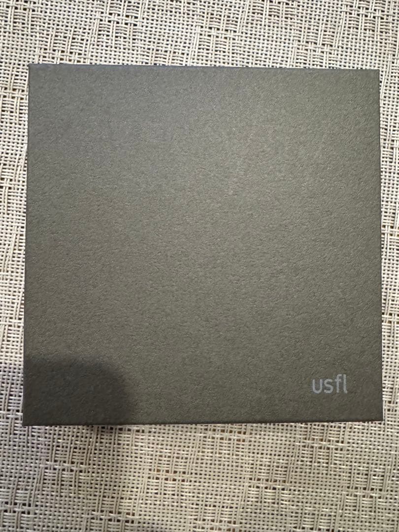 【新品未使用】usfl 緑色 レザー ジッパー財布