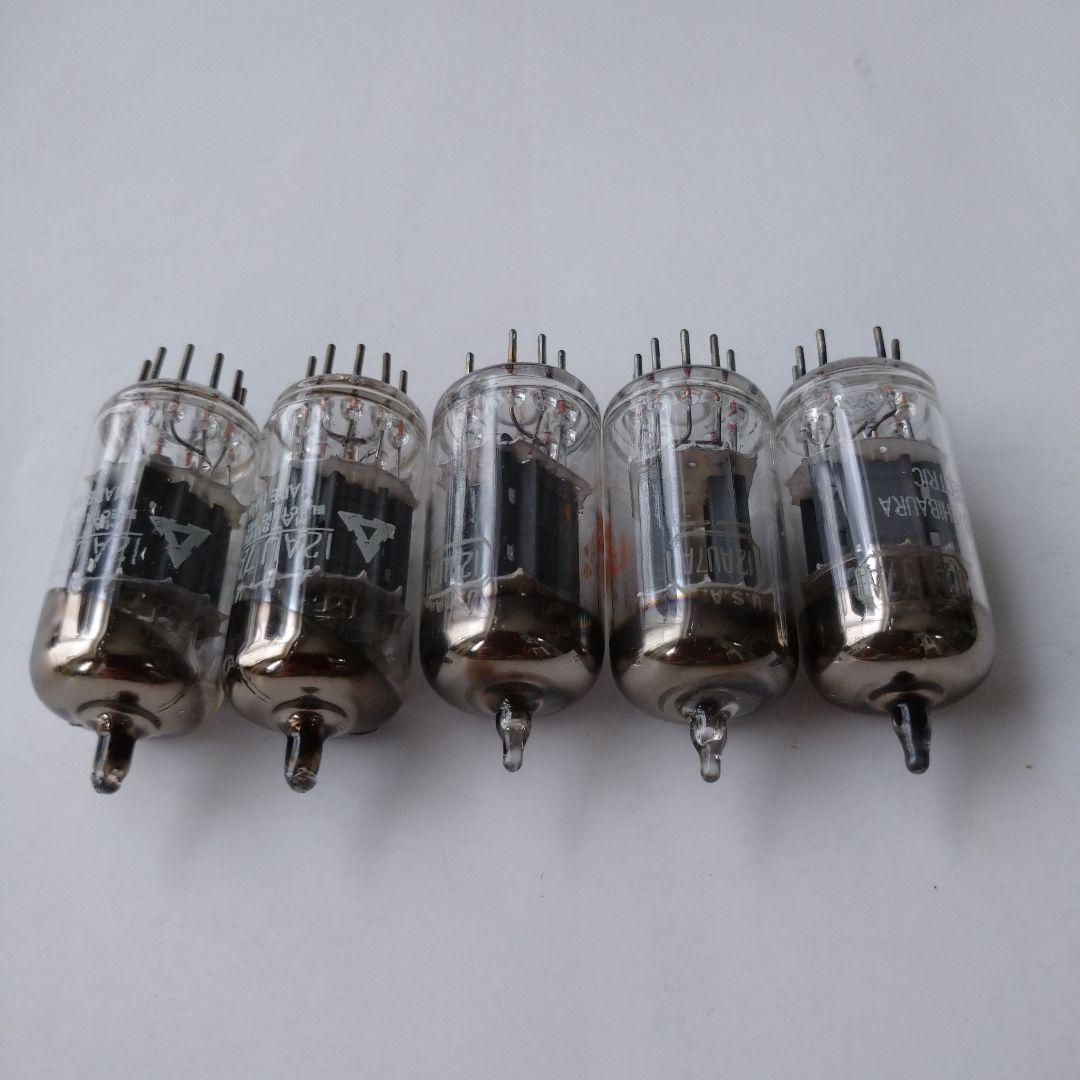 東芝HiFi12AU7A1本 RCA12AU7A 2本 松下12AU7A 2本