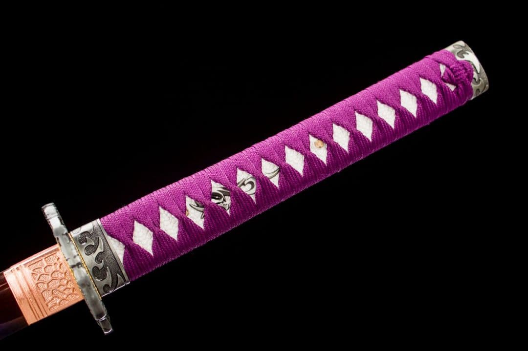 1045-武具 刀装具 日本刀　模造刀 居合刀 武士道 武蔵 鑑賞用 手鍛造打