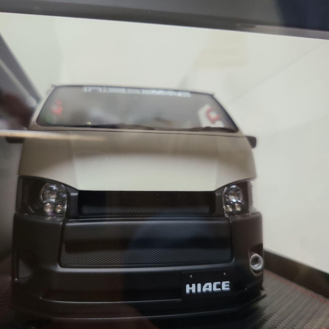 イグニッションモデル　1/18　TSD　ワークス　ハイエース