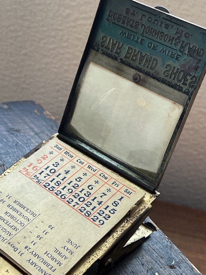 1937年 30s STAR BRAND SHOES アンティーク クリップ