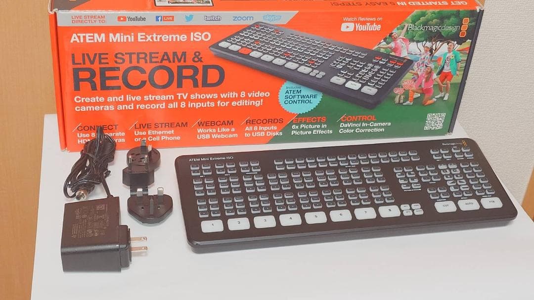 ビデオカメラ BlackmagicDesign ATEM Mini Extreme ISO