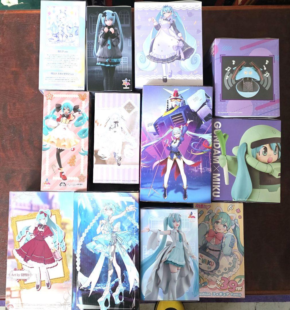 初音ミク フィギュアセット 12体セット まとめ売り