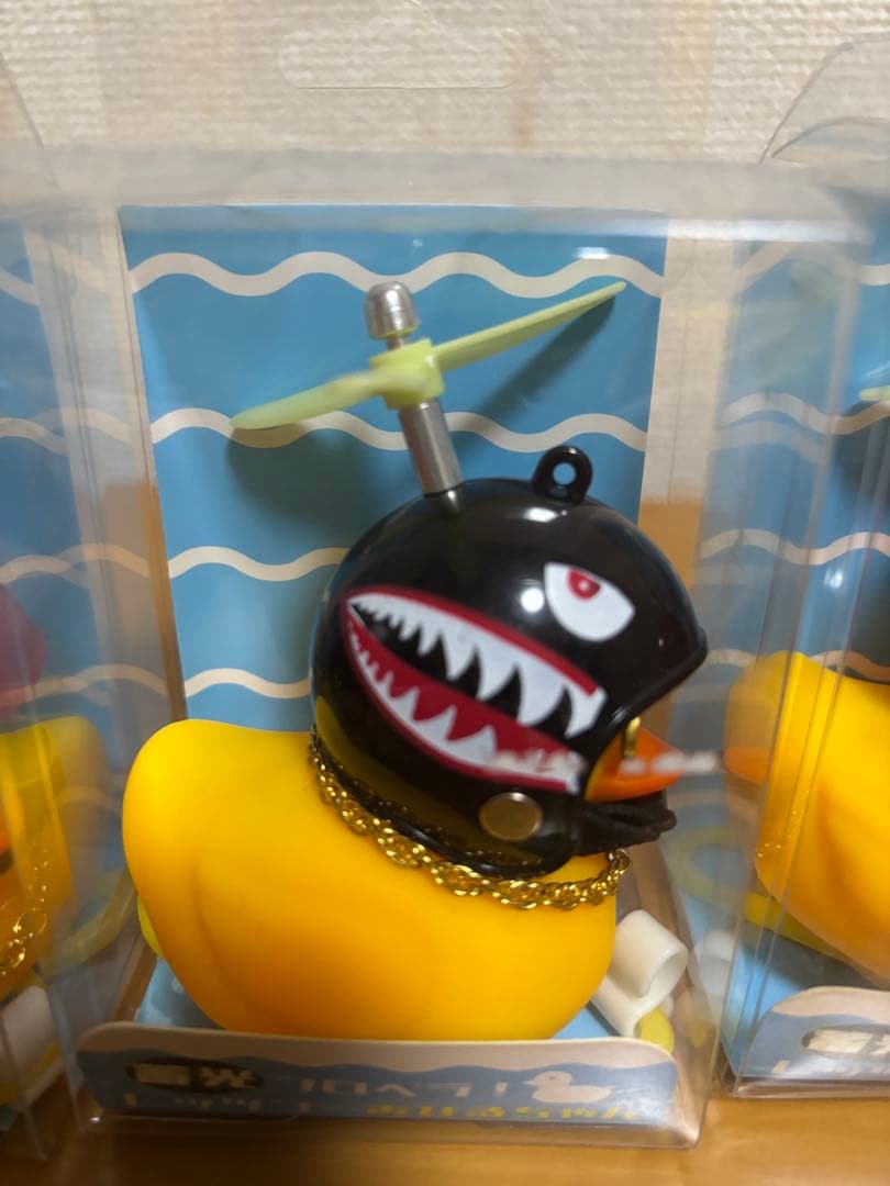 アヒル隊長　プロペラ付き　自転車　バイク　8個セット