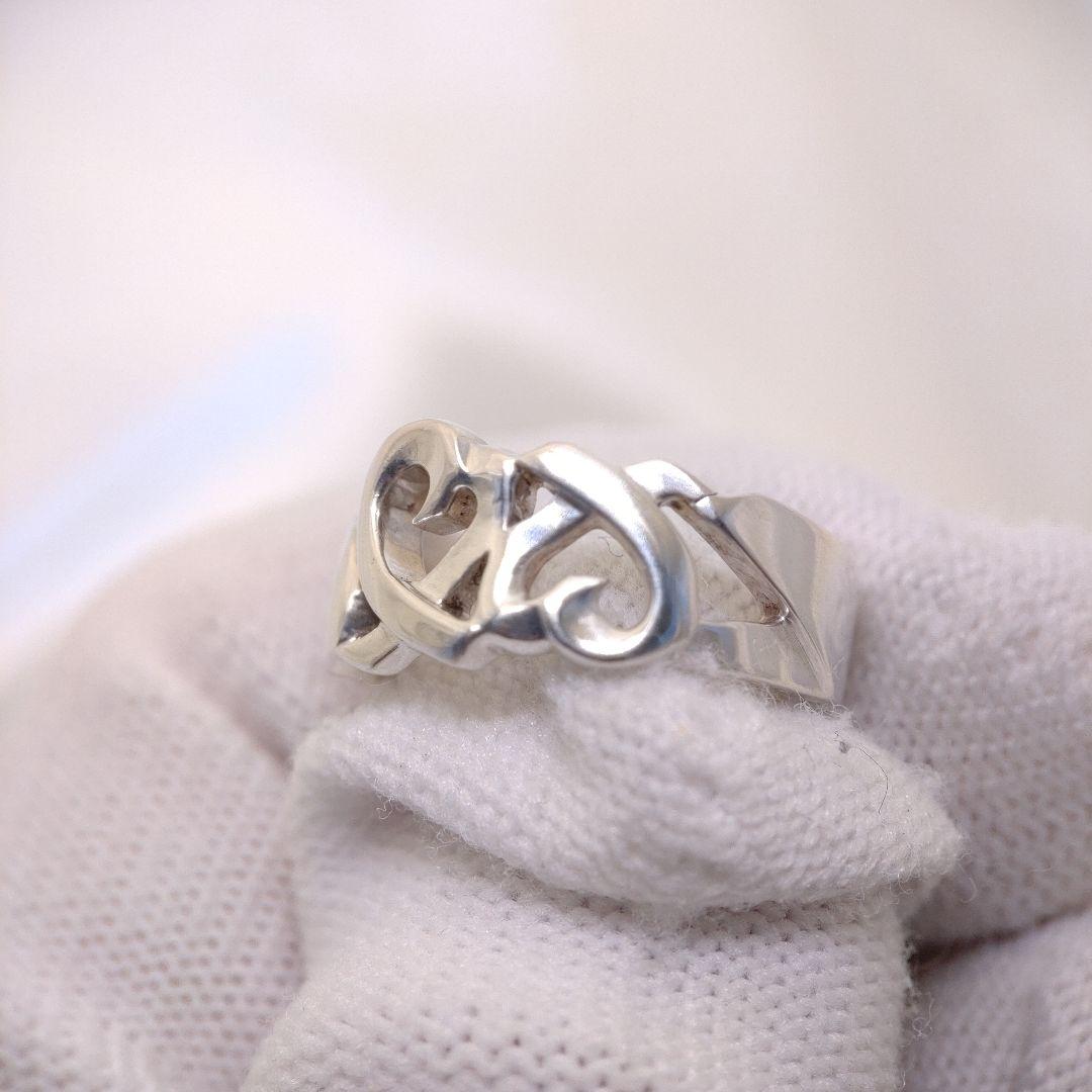 ＊ご成約済＊TIFFANY＆Co.　トリプル　ラビングハートリング　9号