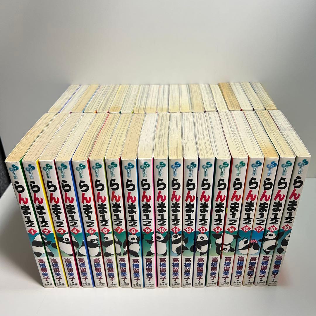 らんま1/2 新装版 1〜38巻　全巻セット　まとめ売り　漫画　マンガ　全巻