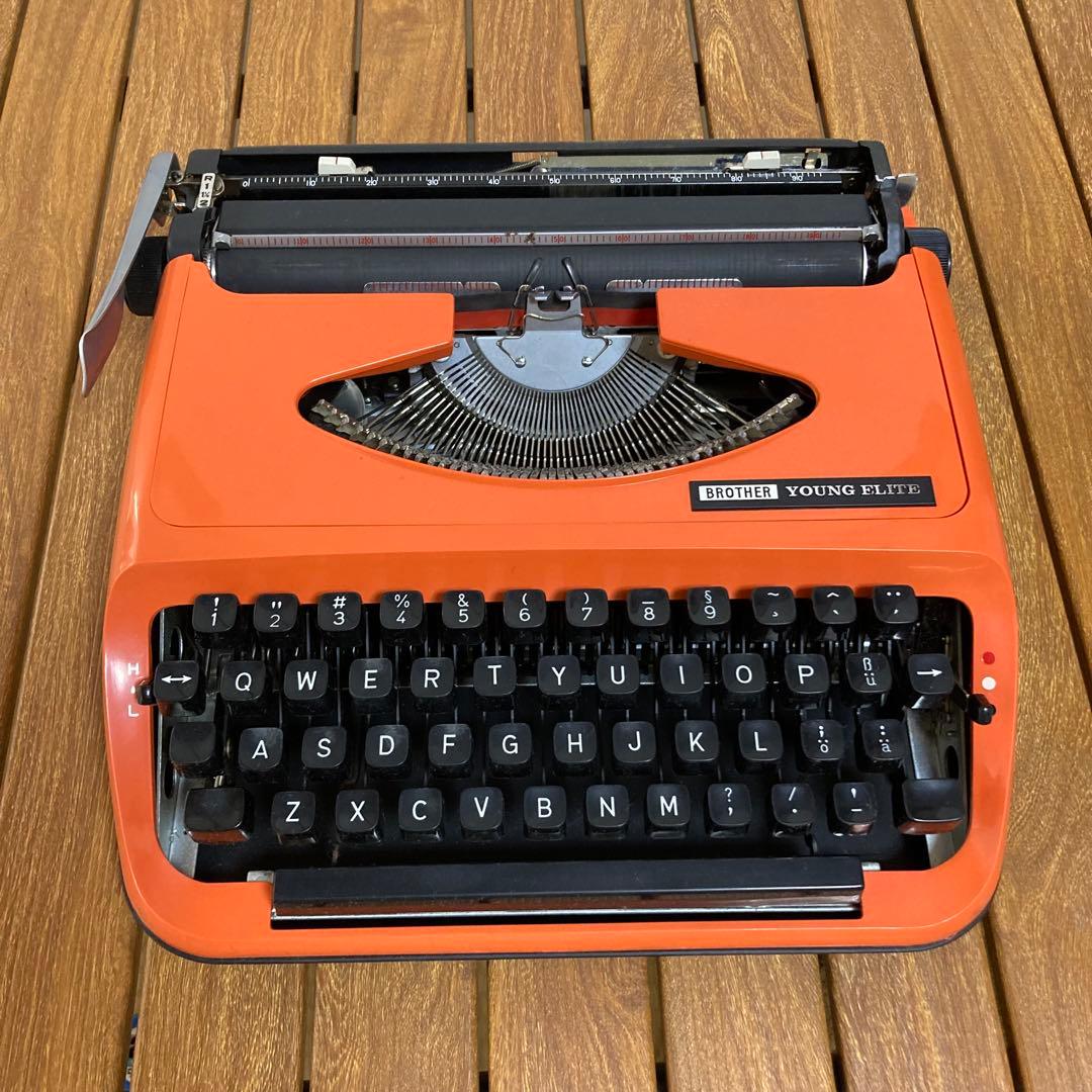 ジャンク品 ブラザー Brother Young Elite タイプライター
