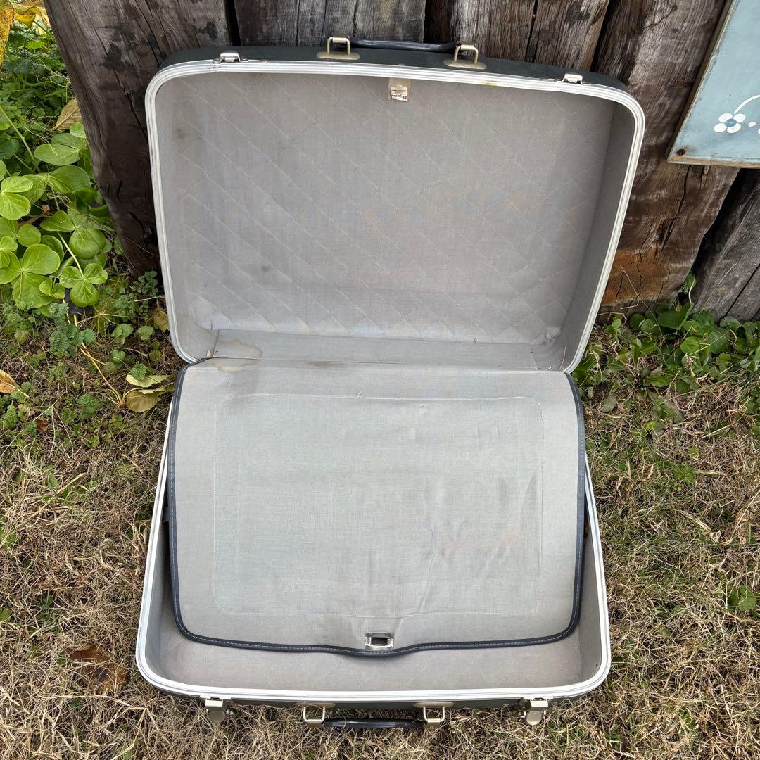 【1950s60s USA vintage】MONARCH スーツケーストランク