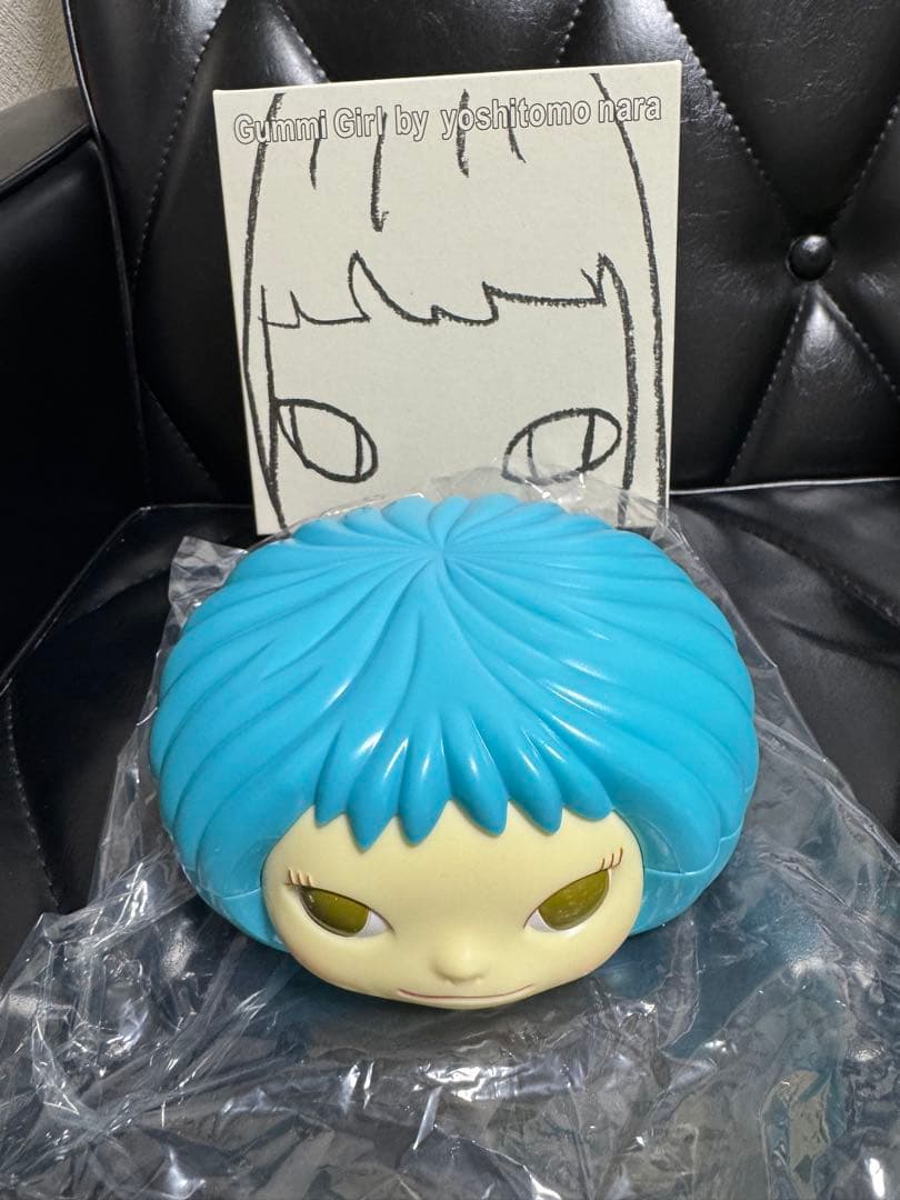 奈良美智「グミガール」ブルー 現代アート 森美術館