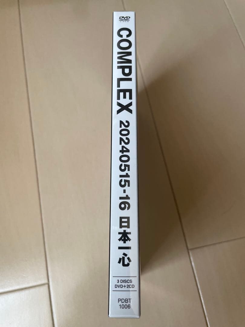 【完全予約生産盤】COMPLEX 2024日本一心 DVD+2CD（新品未開封）