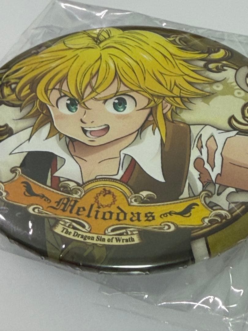 希少　七つの大罪　メリオダス 缶バッジ