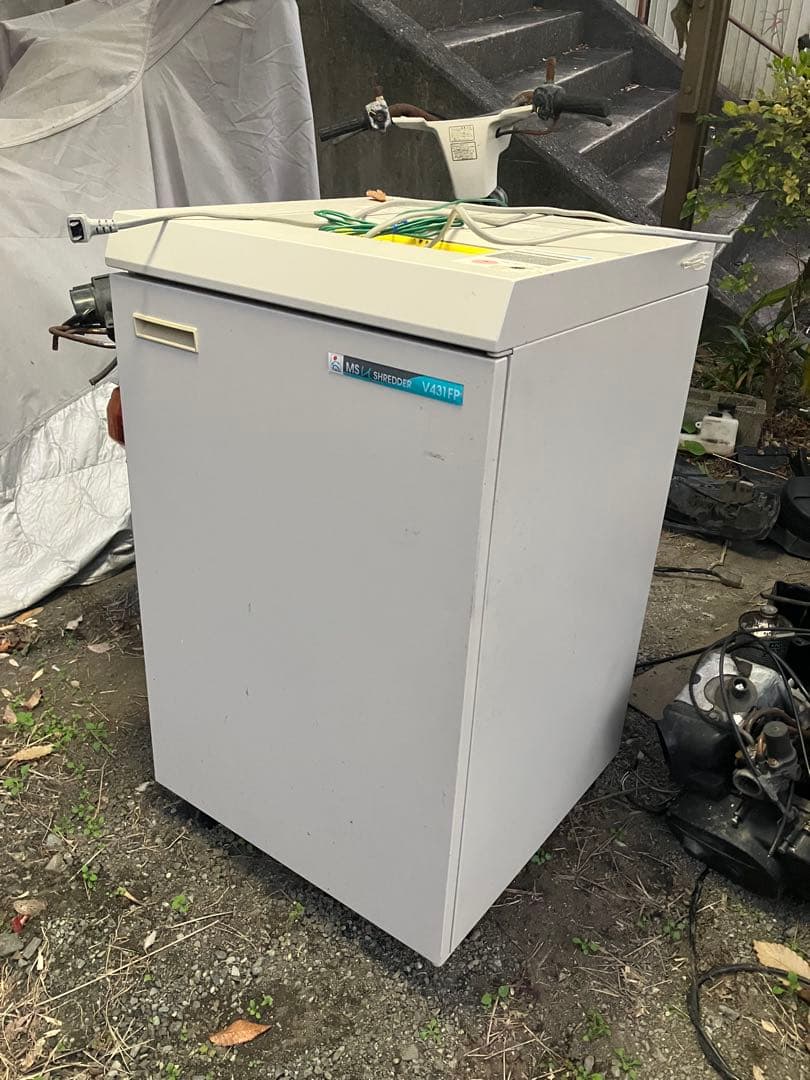 明光商会 MS L4 SHREDDER V431 FP ホワイト　シュレッダー